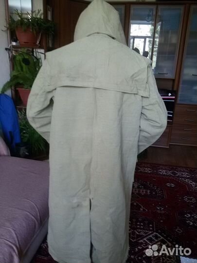 Плащ армейский (СССР) для караульной сл. брезент