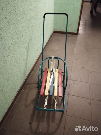 Детские зимние санки