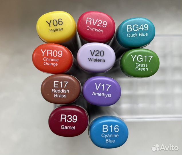 Японские маркеры Copic sketch, Copic ciao