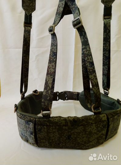 Боевой пояс тактический с защитой Бр1