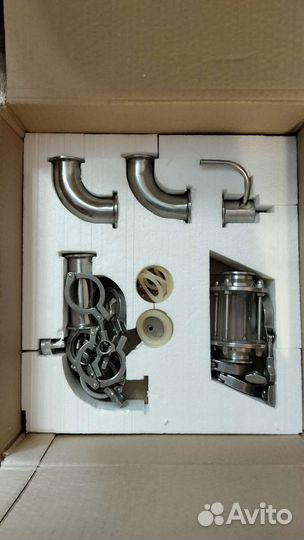 Ректификационная колонна 1.5 дюйма с кубом 20 л