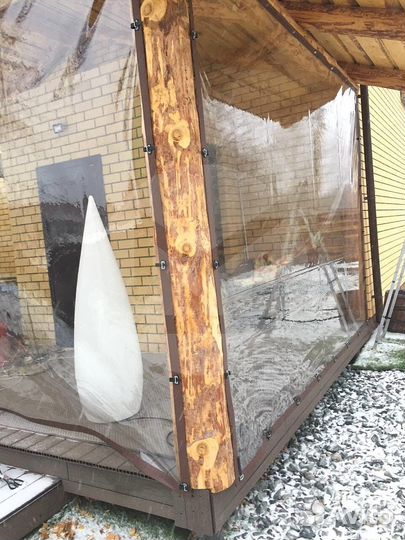 Окна жидкие на террасу