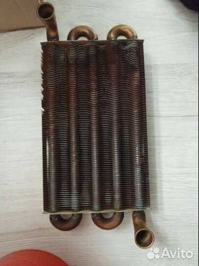 Основной теплообменник на Вайлант турбо тек