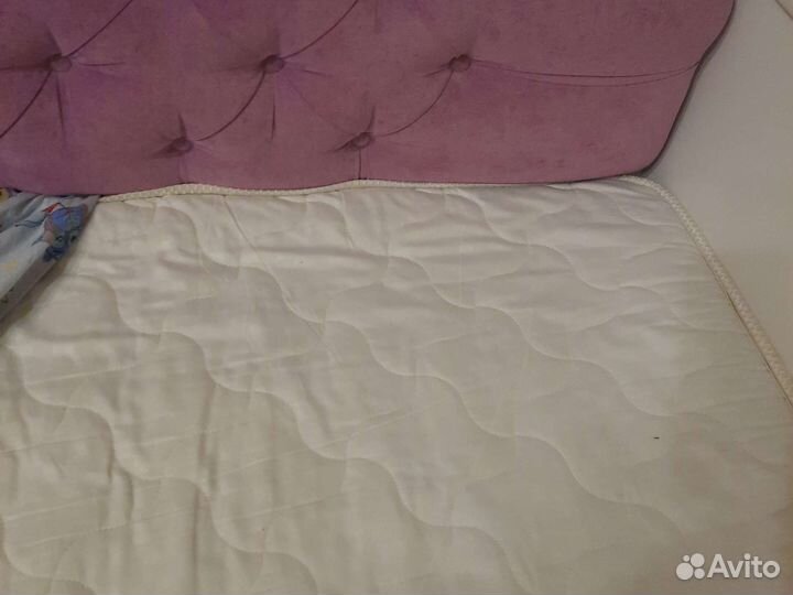 Детская кровать диван с мягкими бортиками