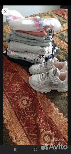 Детские вещи пакетом для девочек 116 122