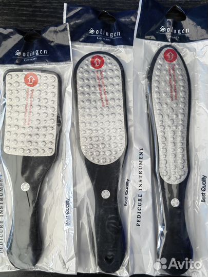 Solingen лазерные терки для педикюра