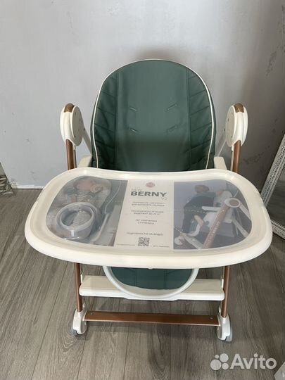 Детский стульчик для кормления happy baby