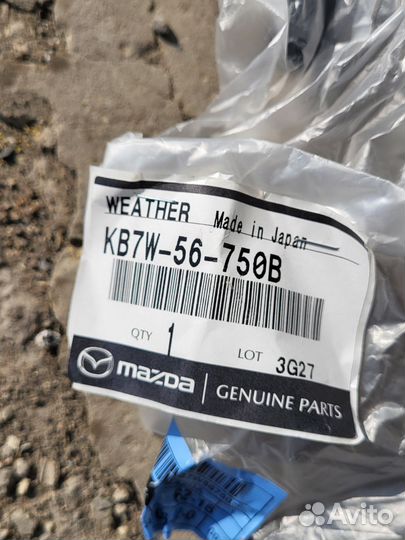 2017-24 мазда сх5 уплотнитель капота mazda cx5