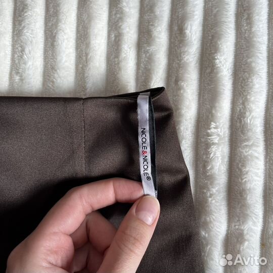 Юбка коричневая