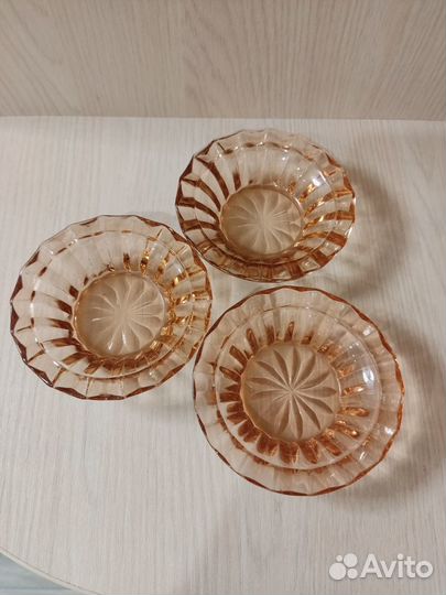 Вазочка для варенья и розетки из карамельного стек