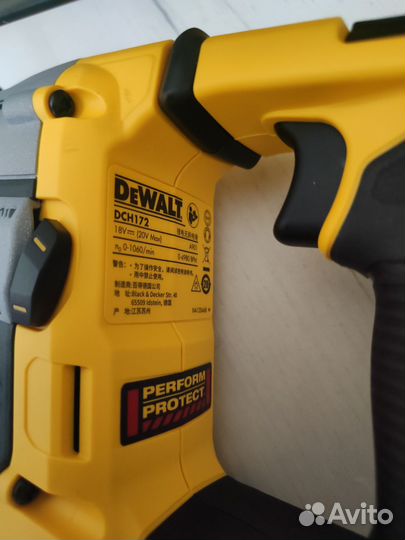 Перфоратор dewalt DCH 172 N