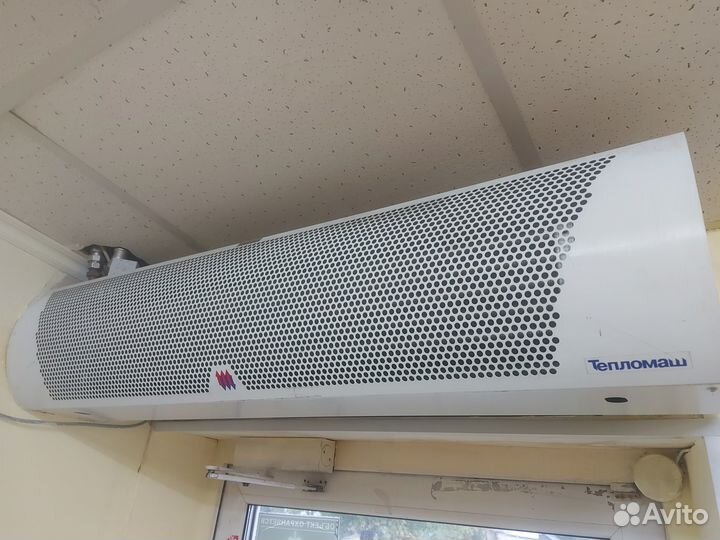 Тепловая завеса водяная