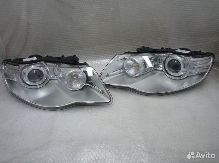 Улучшенные фары Volkswagen Touareg GP рестайлинг