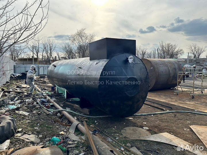 Резервуары вертикальные