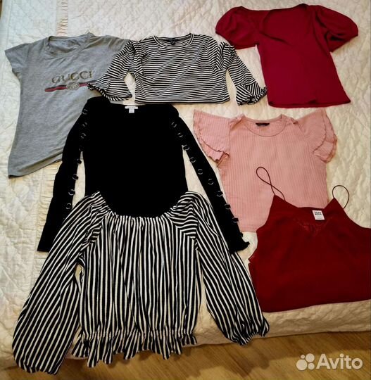 Большой пакет фирменных вещей р.42-44