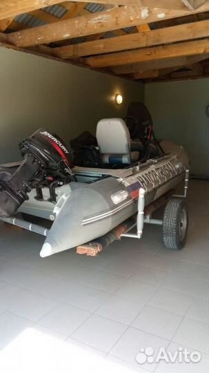 Лодка gladiator420 + mercury 30