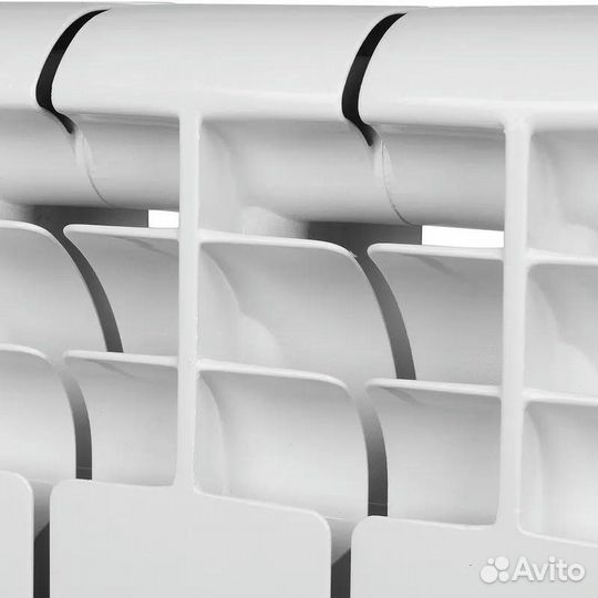 Алюминевый радиатор, батарея отопления 7 контуров