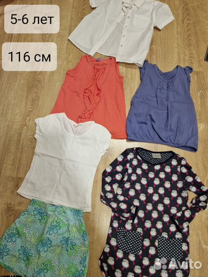 Одежда для девочки 116 см