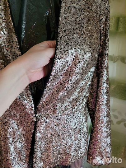 Золотой жакет из пайеток DevorebyNinaAlexeyeva