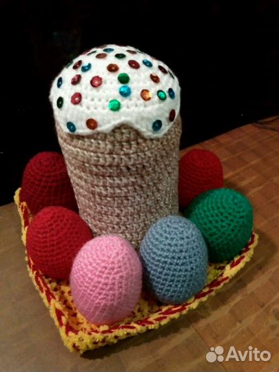 Игрушки Амигуруми,Пасхальные игрушки крючком (ручн