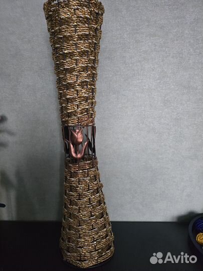 Ваза напольная для сухоцветов новая