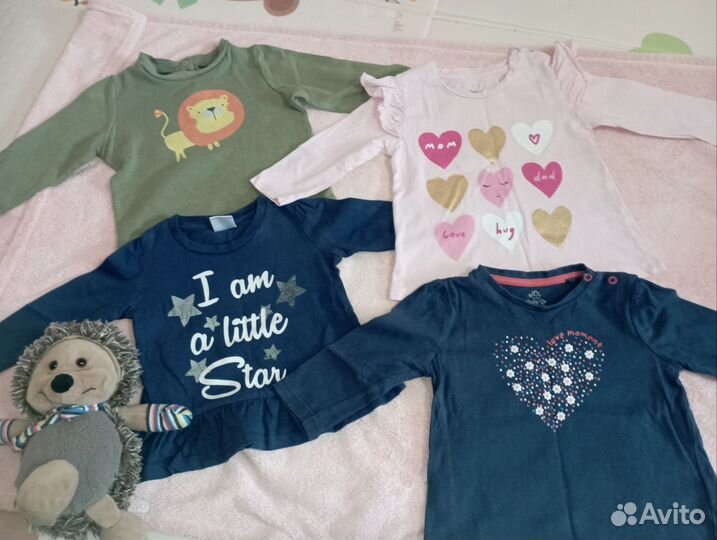 Одежда для девочки пакетом 68-74