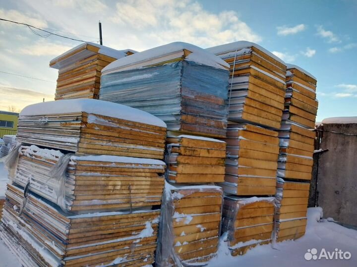 Сэндвич-панели ппс, Минвата 30-120 мм