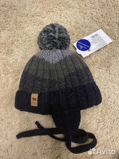 Шапка детская зимняя MotherCare, 48-50 см