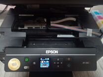 Струйный принтер мфу epson XP-342 c WI-FI и снпч