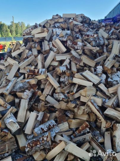 Дрова только твёрдых пород берёза дуб