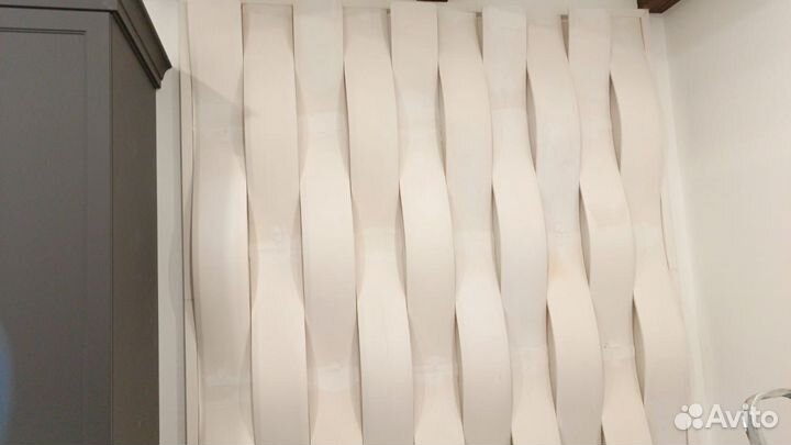 Гипсовые 3D панели с подсветкой