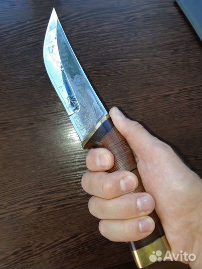Нож охотничий ручной работы