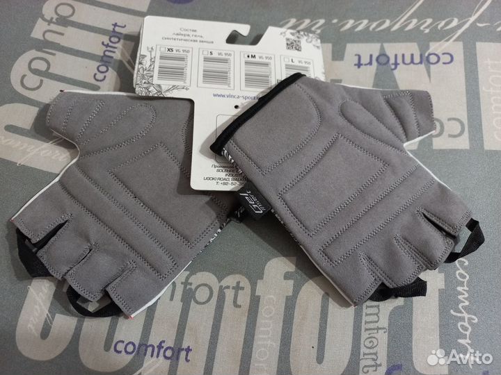 Перчатки велосипедные. Новые
