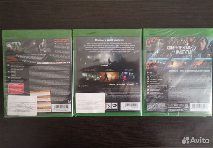 Диски xboxone новые в плёнке
