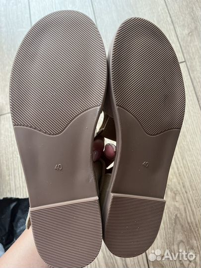 Сандали из натуральной кожи