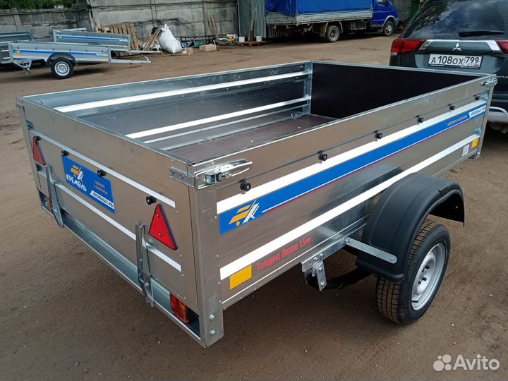 Прицеп Кремень31 бизнес волга 2.5х1.5х0.5