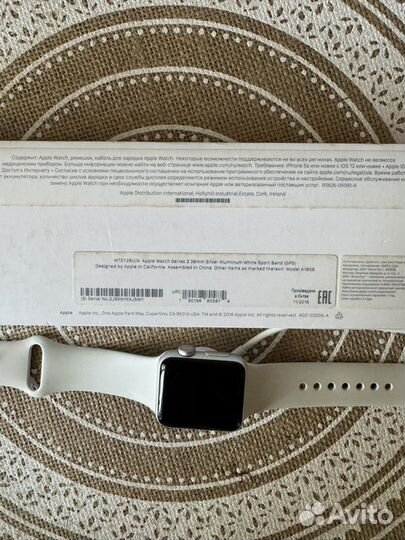 Часы apple watch 38 mm