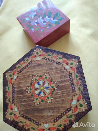 Шкатулки разные родом из СССР