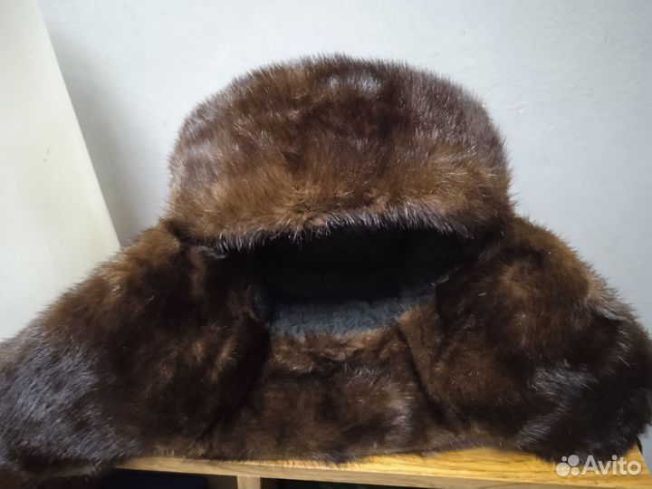 Шапка мужская каракуль-норка