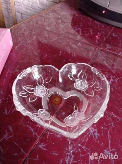 Салатница хрусталь