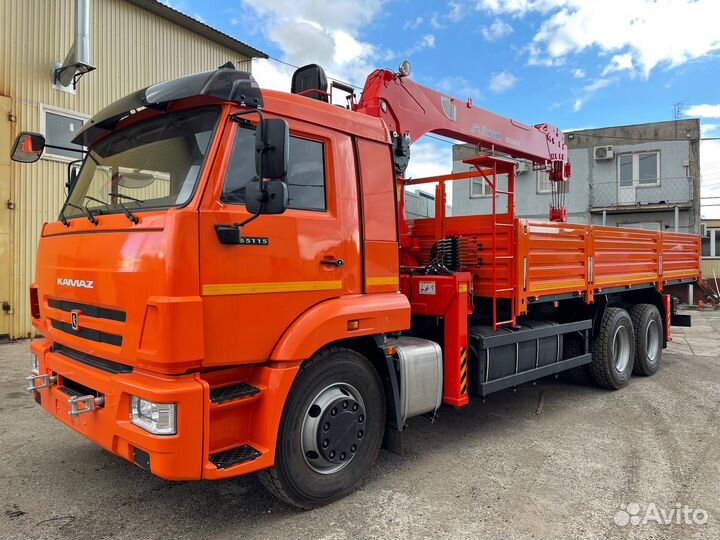 КамАЗ 65115 с КМУ, 2023