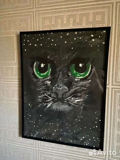 Чеширский кот. Картина