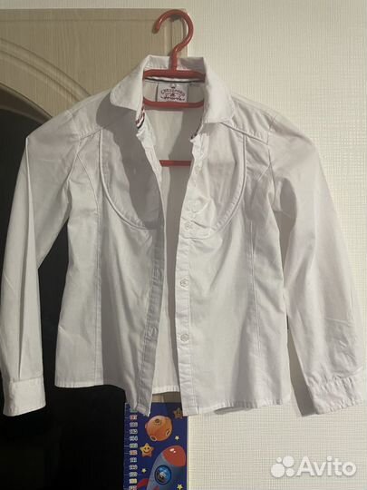 Блузка новая белоснежная