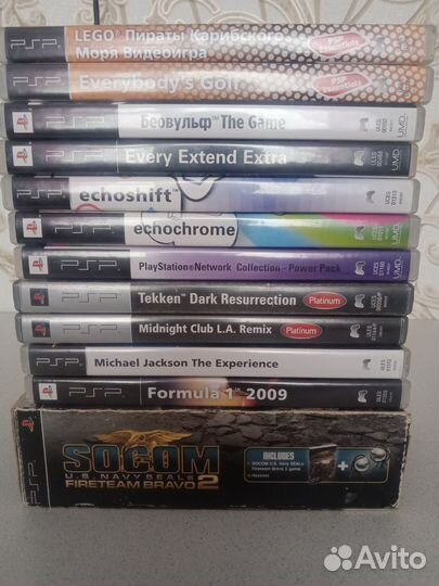 Диски на psp sony