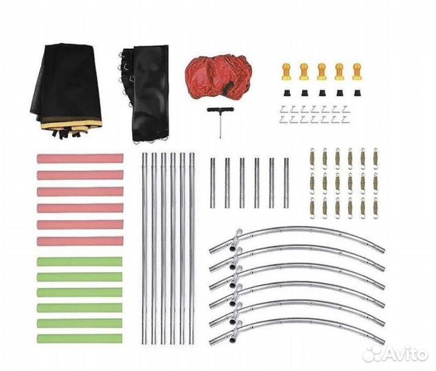 Батут с сеткой