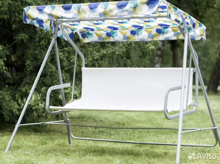 Садовые качели 3 х местные Белорусские