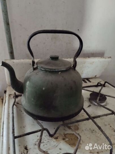 Чайник эмалированный СССР