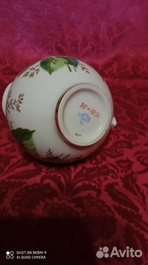 Набор фарфоровой посуды. Винтаж
