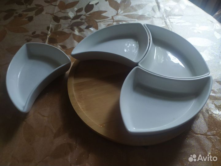 Менажница на вращающейся подставке