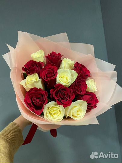 Букеты красивых роз